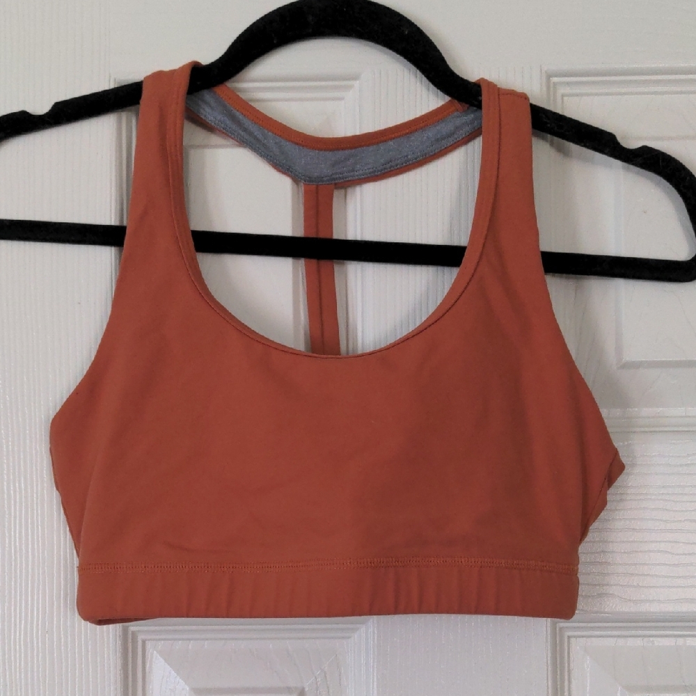 Born Primitive Orange Racerback Sports Bra